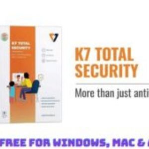 K7 Total Security Software